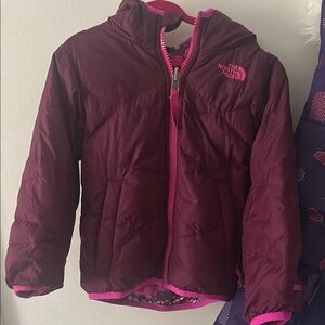 The North Face reversible Jacket 3t